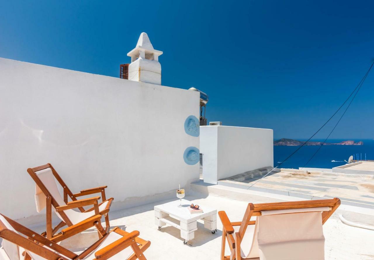 Ferienwohnung Sunset Nest Plaka  Exterior foto